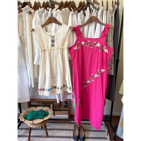 pink Mexican dress