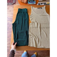 green easy pants