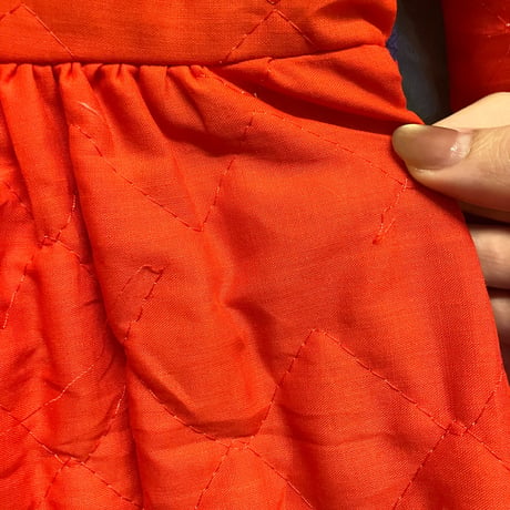 70s quilting  dress