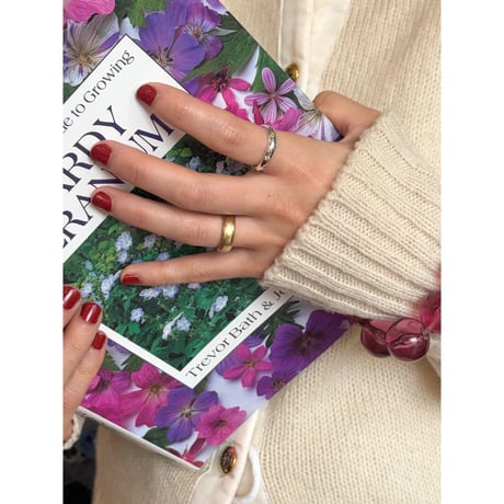 Bent original stone ring