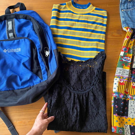 border s/s tops