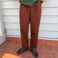 brown easy pants