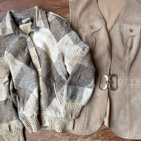 design wool blouson
