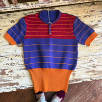 line knit s/s tops
