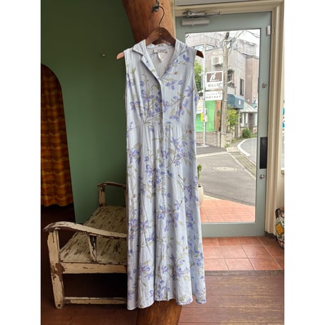 flower sleeve less dress