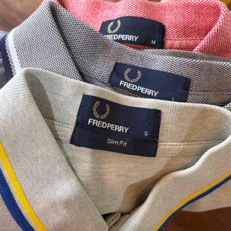fred perry polo tops