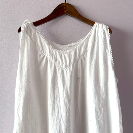 cotton sleeveless long dress