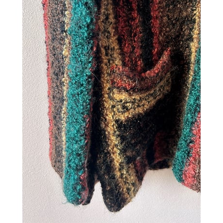 multicolored knit tops