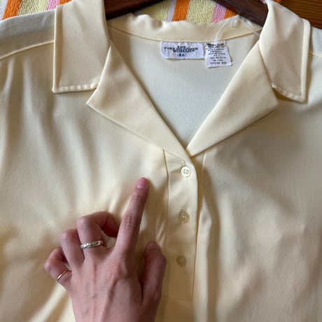 lemon yellow s/s tops