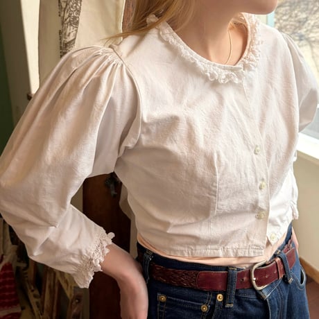 cropped blouse