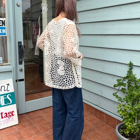 cutwork lace jacket
