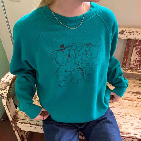 made in USA bear family sweat