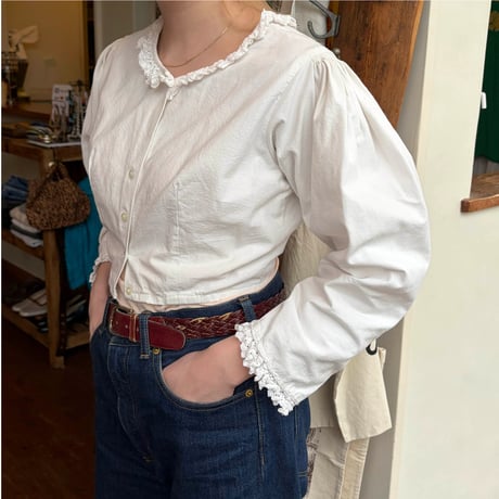 cropped blouse
