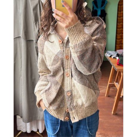 design wool blouson