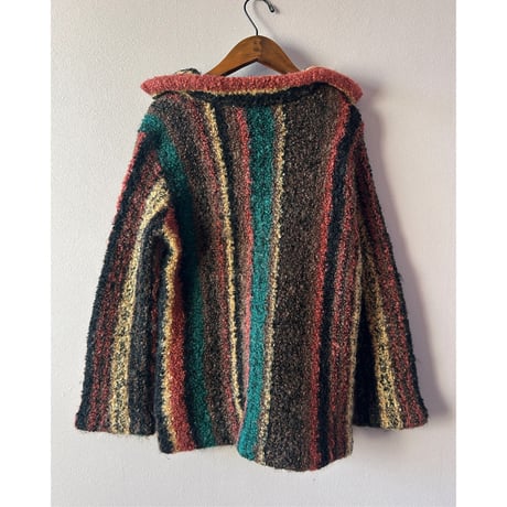 multicolored knit tops