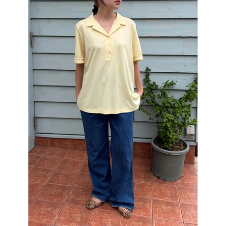 lemon yellow s/s tops