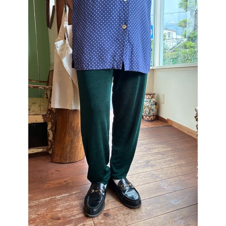green easy pants