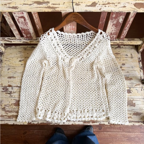 crochet cardigan