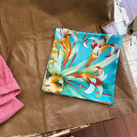 floral pattern scarf