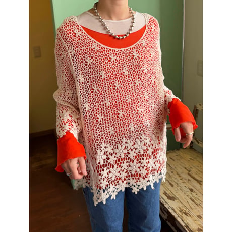 crochet tunic