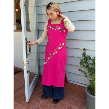 pink Mexican dress