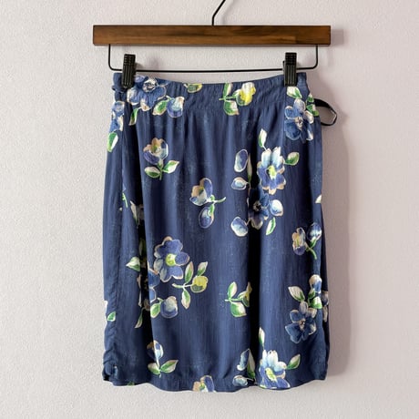 wrap mini skirt