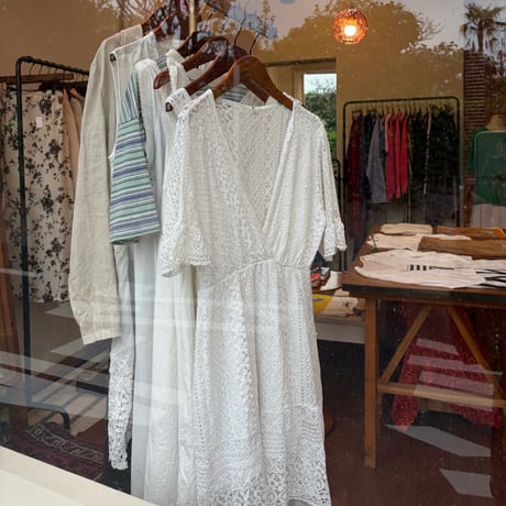 cotton sleeveless long dress