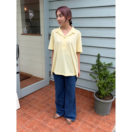 lemon yellow s/s tops