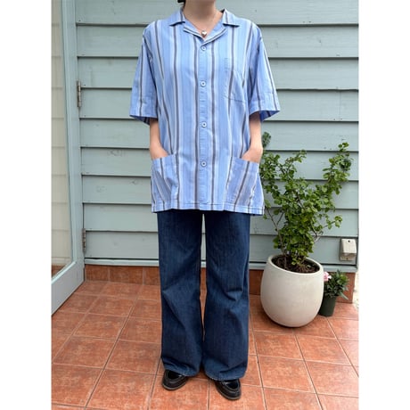 stripe sleeping shirt
