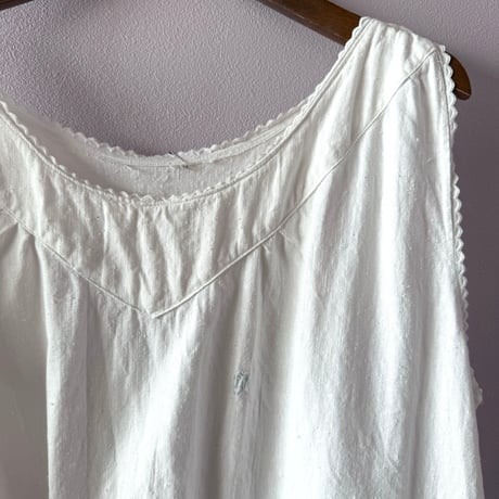 cotton sleeveless long dress