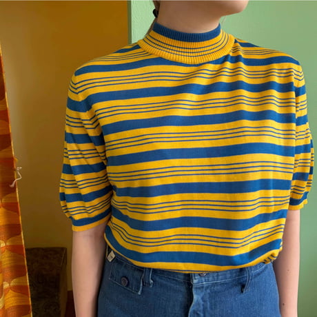 border s/s tops
