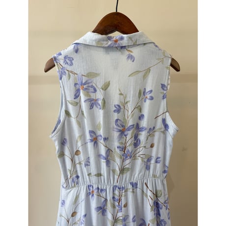 flower sleeve less dress