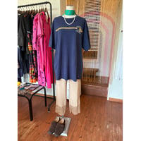 lace design Capri pants
