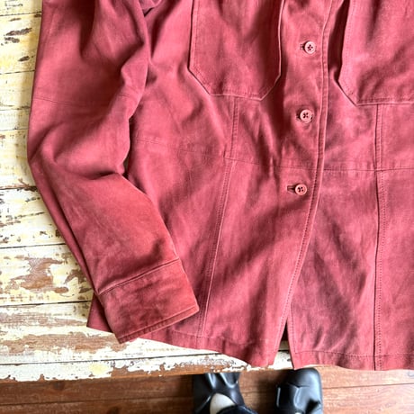 made in India suède like jacket