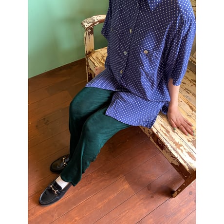 green easy pants