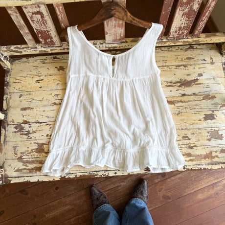 embroidery beads sleeveless tops