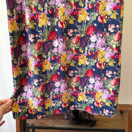 floral pattern dress