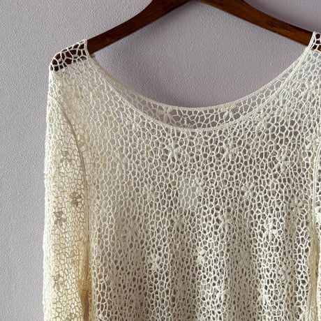 crochet tunic