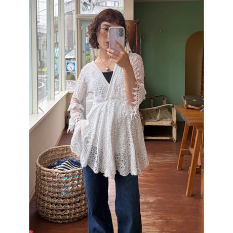 lace design tunic