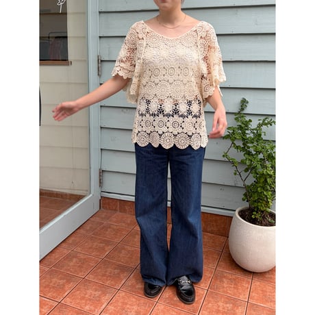 crochet tunic