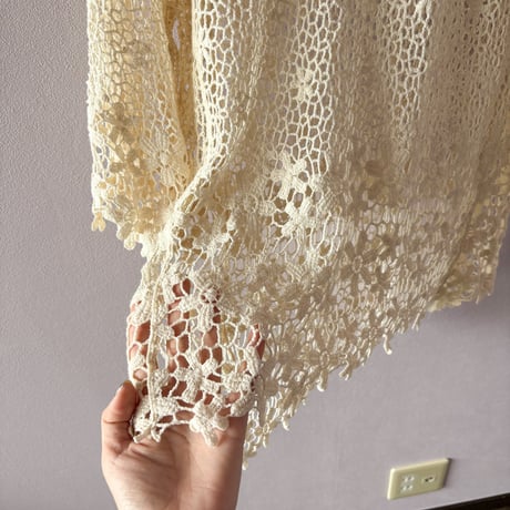 crochet tunic