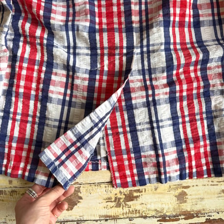 check pattern jacket