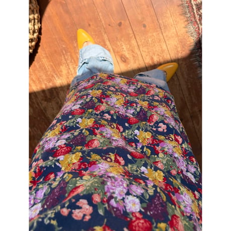 floral pattern dress