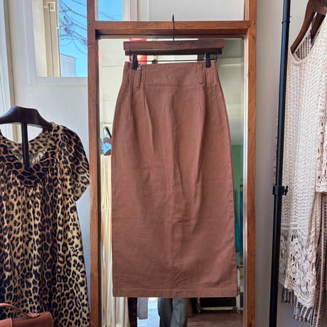 high waist pencil skirt