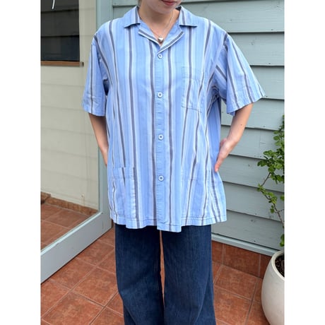 stripe sleeping shirt