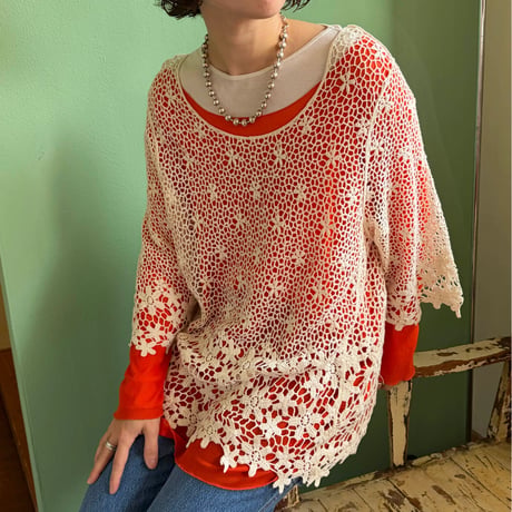 crochet tunic