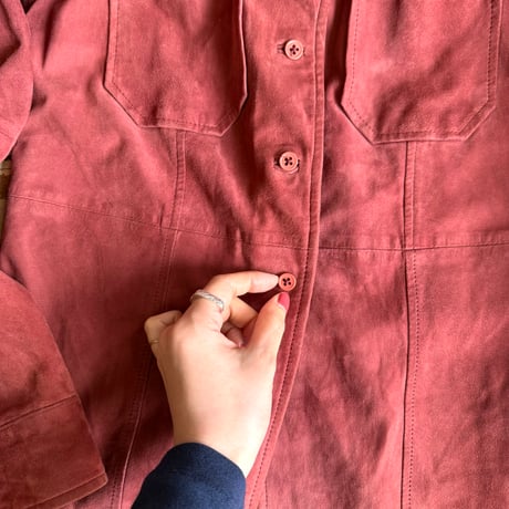 made in India suède like jacket