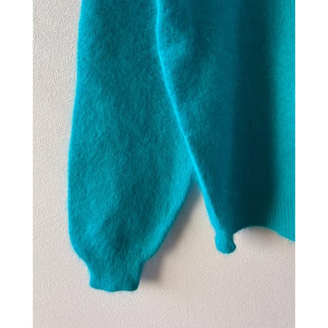 turquoise blue sweater