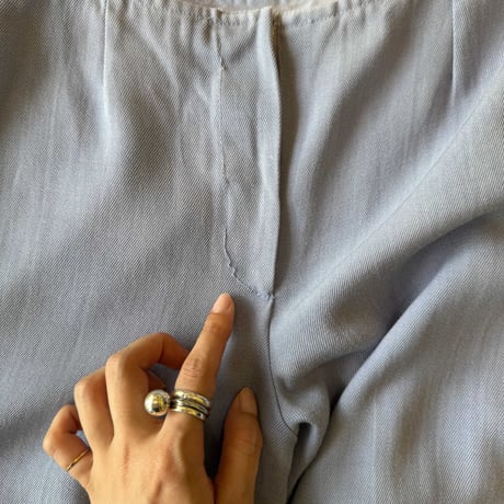 cotton flare pants