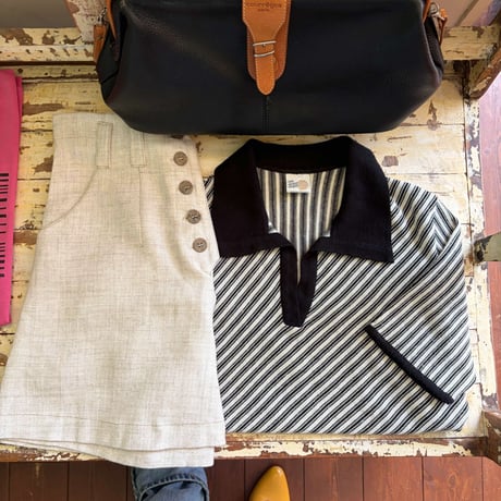 linen shorts